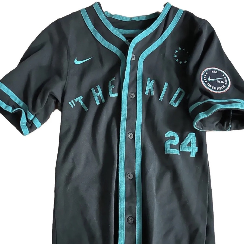 Nike Ken Griffey Jr “The Kid” Commemorative MLB Career Baseball Jersey- Small